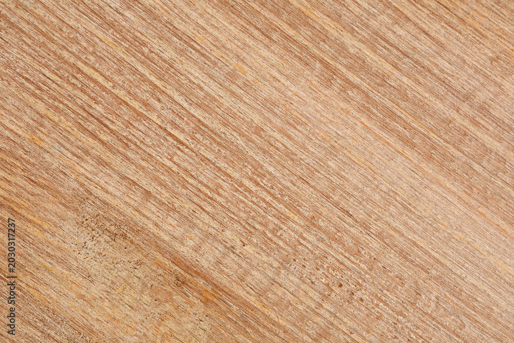 Obraz premium Beige wooden texture as background, closeup