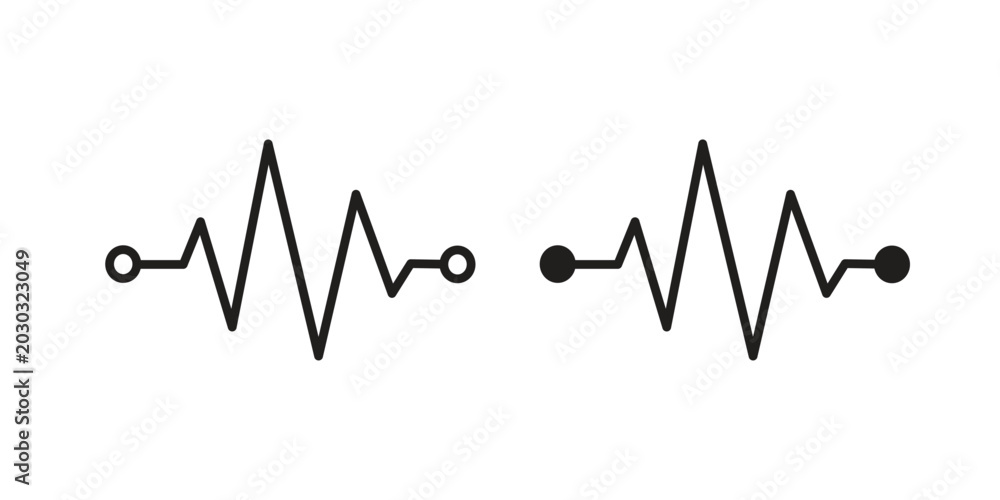 Foto Pulse icon for ui app design and web designs