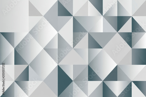 Modern geometric triangle pattern creates a clean and dynamic mosaic surface design