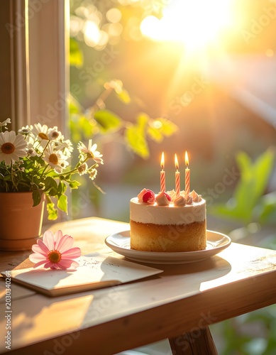 table setting with candles