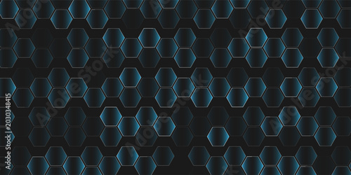 Abstract Geometric Pattern. Hipster Fashion Design Print Hexagonal Pattern. Vector Illustration.Black .Pattern vector, print production wallpaper. Attractive  futuristic gradient.