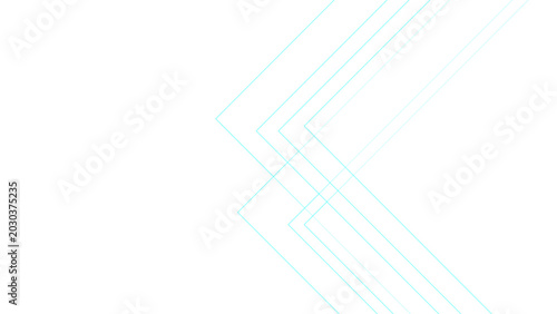 Abstract minimalist graphic design with subtle light blue geometric linear structure on white background, clean modern aesthetic, digital art 