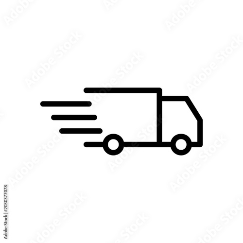 fast delivery icon