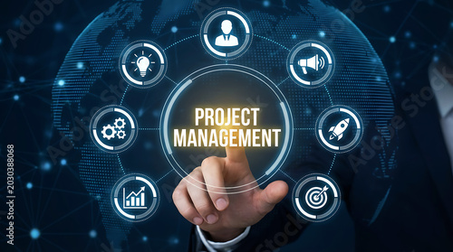 Project Management Timeline Planning Business Strategy Workflow Dashboard