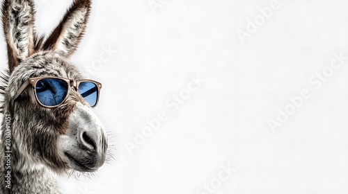 portrait of a donkey