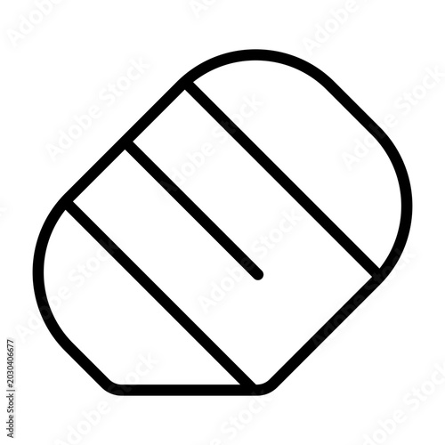 Slika na platnu Rubber Vector Icon