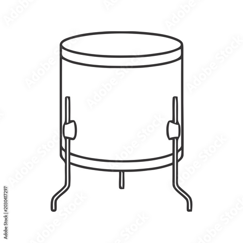 Fotografija tom-tom Drum Illustration for Music and Sound Equipment