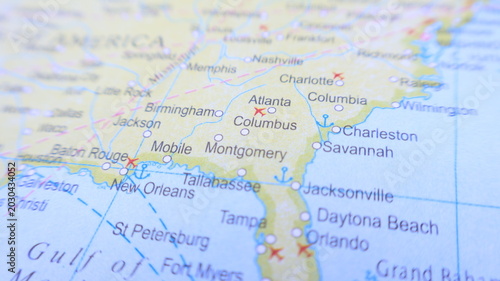 Southeastern United States Map - Travel, Geography, and Destinations