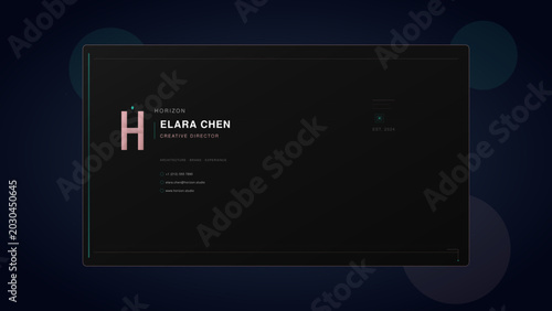 Modern Business Card Design