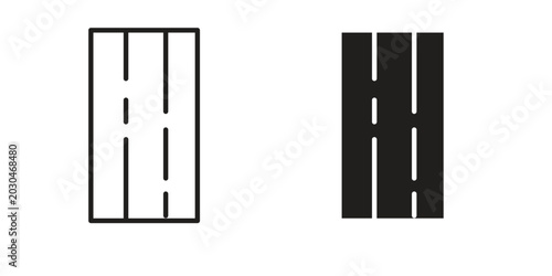 Wood board icon collection on white background. Vector icon art.