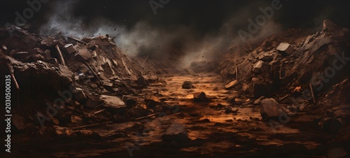 pile of mud. Generative AI