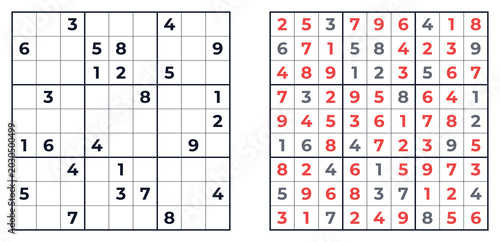 Expert Level Sudoku Puzzle with Answer Key