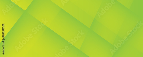 Abstract Geometric Overlapping Shapes Background in Lime Green Gradients