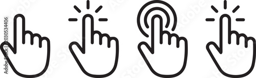 Hand cursors
