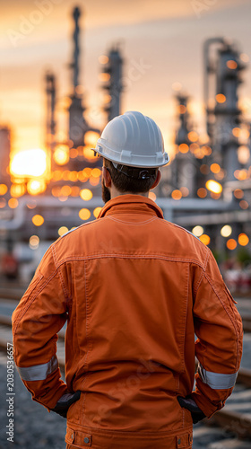 Industrial Sentinel: A lone...