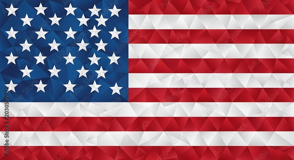 Fototapeta premium American independence day flag 4th of july patriotic background