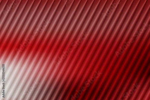 3D Diagonal Line Abstract Background in Red and White on Black Design. Symbol of futuristic motion, digital technology, dynamic energy and modern geometric visualization concept