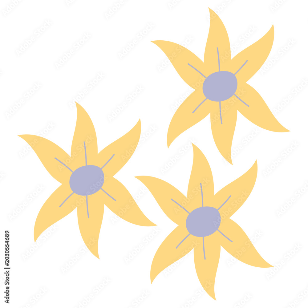 Fototapeta premium Hand Drawn Flower