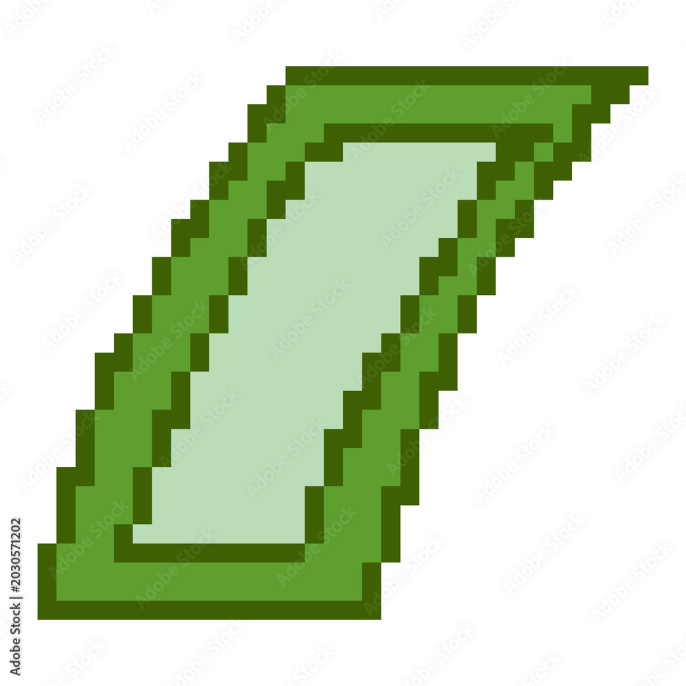 Fototapeta premium pixel art diagonal money banknote cash icon game asset