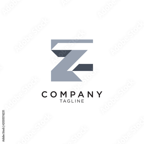 Creative letter Z logo design vector. Letter Z logo design template. Monogram Z logo icon