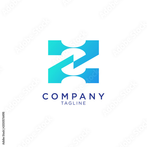 Creative letter Z logo design vector. Letter Z logo design template. Monogram Z logo icon