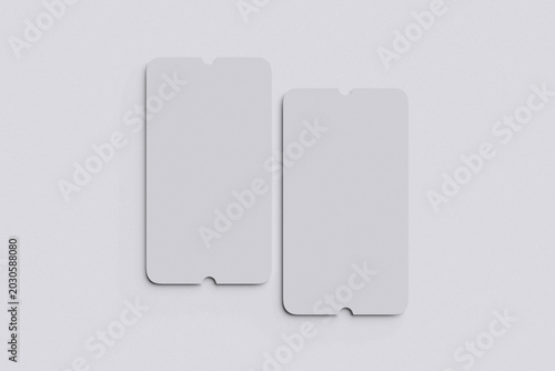 Realistic Business Card Blank
