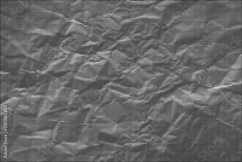 Foto A close-up view of a crumpled gray paper texture fills the frame