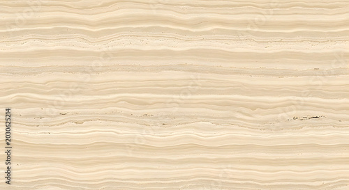 Elegant Beige Travertine Marble Texture Background with Natural Horizontal Stone Layers and Luxury Limestone Surface Pattern