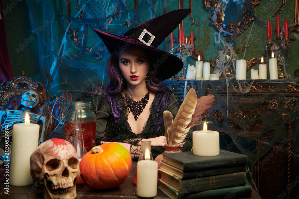 Fototapeta premium Gathering Mystic Candle