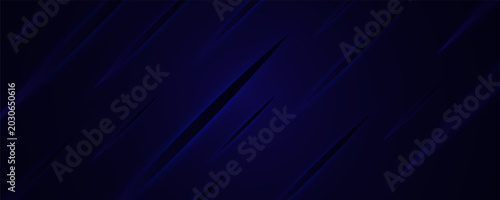 Fotografie Dark blue abstract background with diagonal streaks and subtle light effects, co