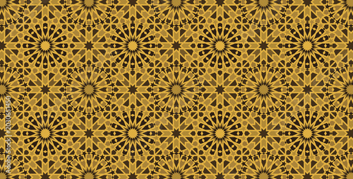 Photos A generative take on Moroccan intricate geometric design: a hybrid composition b