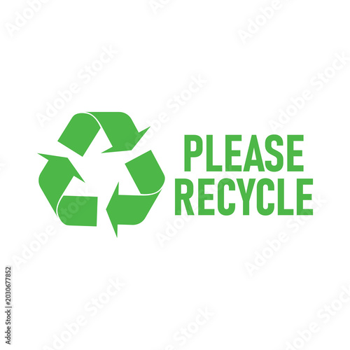 PLEASE RECYCLE LOGO SVG