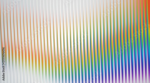 Vibrant rainbow colored vertical lines on a gradient background