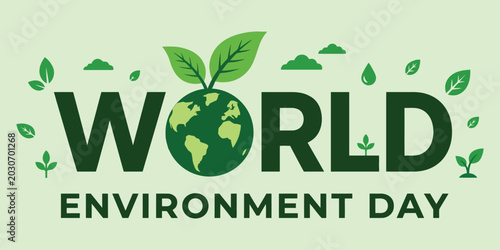 Tableau sur toile World environment day celebrations eco friendly initiatives and sustainable livi