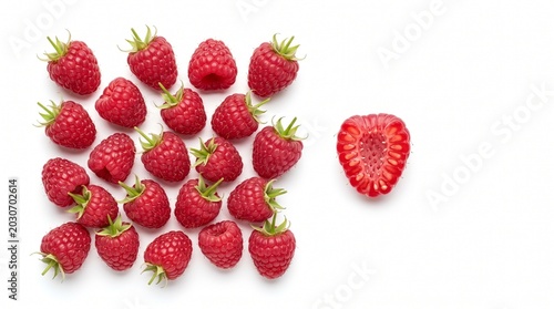 Raspberries Fresh and Juicy