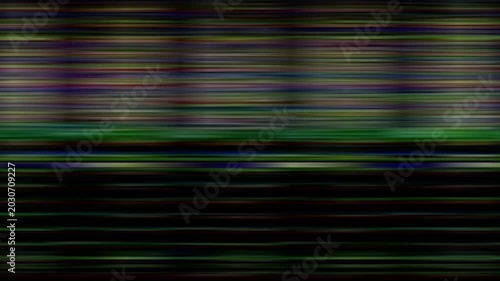 ノイズやグリッチなどのエフェクト。壊れた液晶画面の映像
