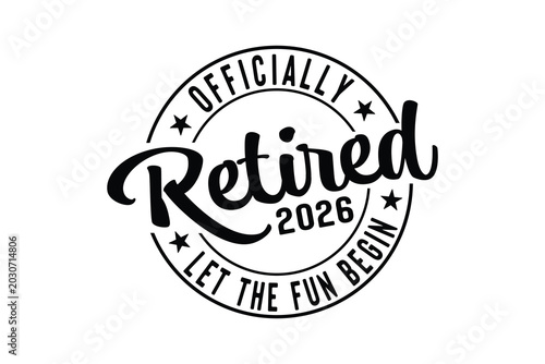 Officially Retired 2026 Let The Fun Begin Stamp Design