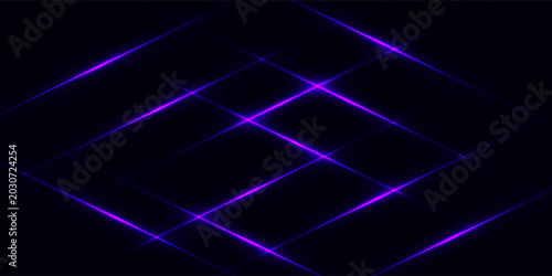 Schilderij op canvas abstract background, neon light, laser show, impulse, equalizer chart, ultraviol
