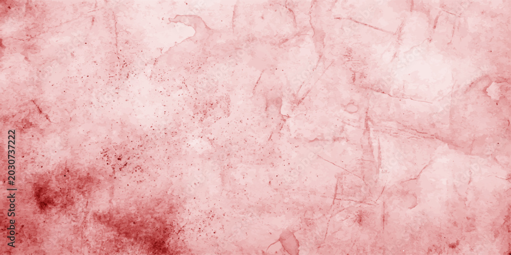 Fototapeta premium watercolor texture in shades of dusty rose and light red abstract painted background