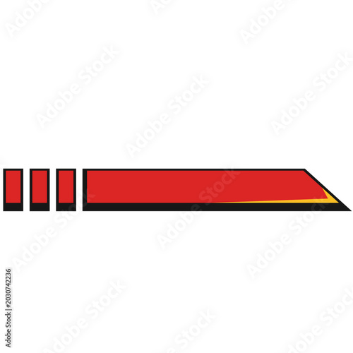 Game Button Colorful Blank