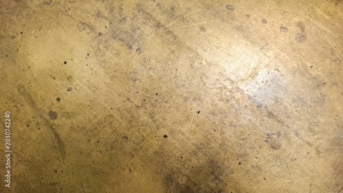 Foto Scratched vintage metal texture with worn industrial surface