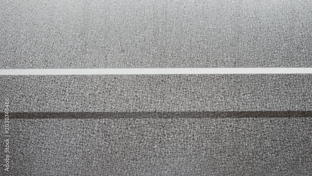 Fototapeta premium Close up of metal sheet in gray, industrial striped background texture