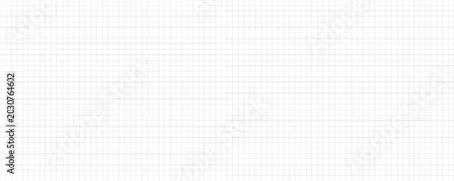 Tableau sur toile texture checkered sheet of white paper background.