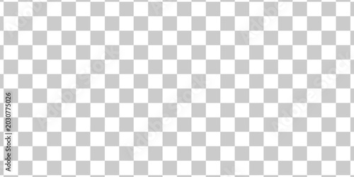 Classic grey and white checkerboard seamless pattern background, transparent grid texture vector illustration