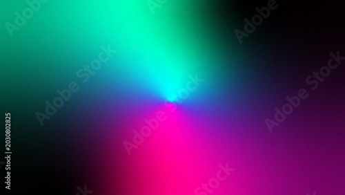 Photos Vibrant colorful gradient background with neon pink blue and green rays emanatin