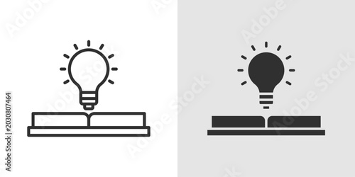 Konstfotografi Future Knowledge Icon representing advanced information systems, smart education, and future knowledge sharing