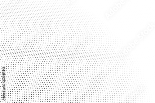 Photography Gray halftone pattern fading to white abstract dotted background
