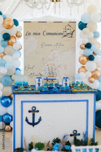 Cuadro en lienzo wedding, gift, party, white, reception, decoration, sugared-almond, celebration,