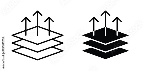 Bild auf Leinwand Breathable icon suitable for design projects