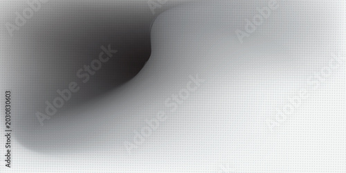 Фотография The texture of halftone dots is wave, abstract dots with mesmerizing waves